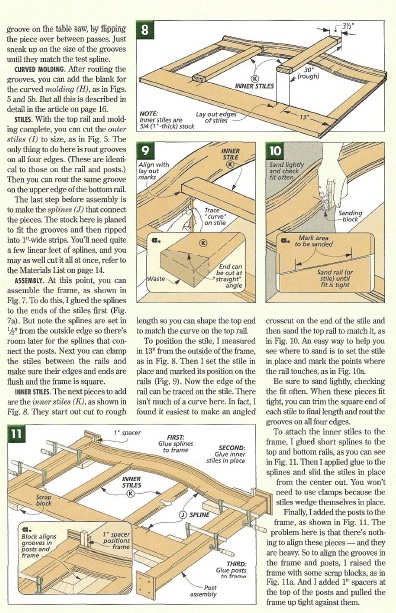 free wood furniture plans