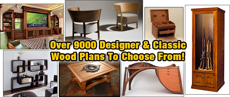 Wood Furniture Plans and Craft Plans For DIY Woodworking - Furniture 